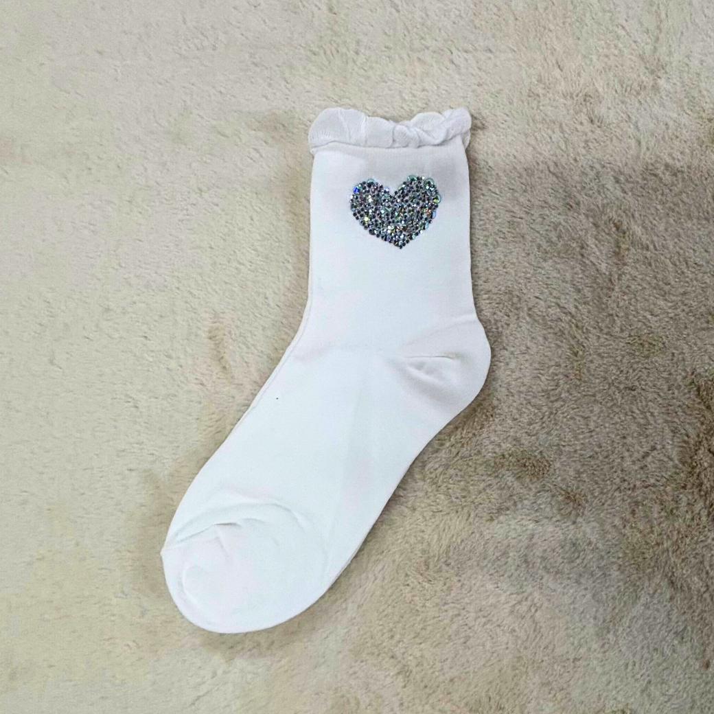 Bijou Heart Fulil socks