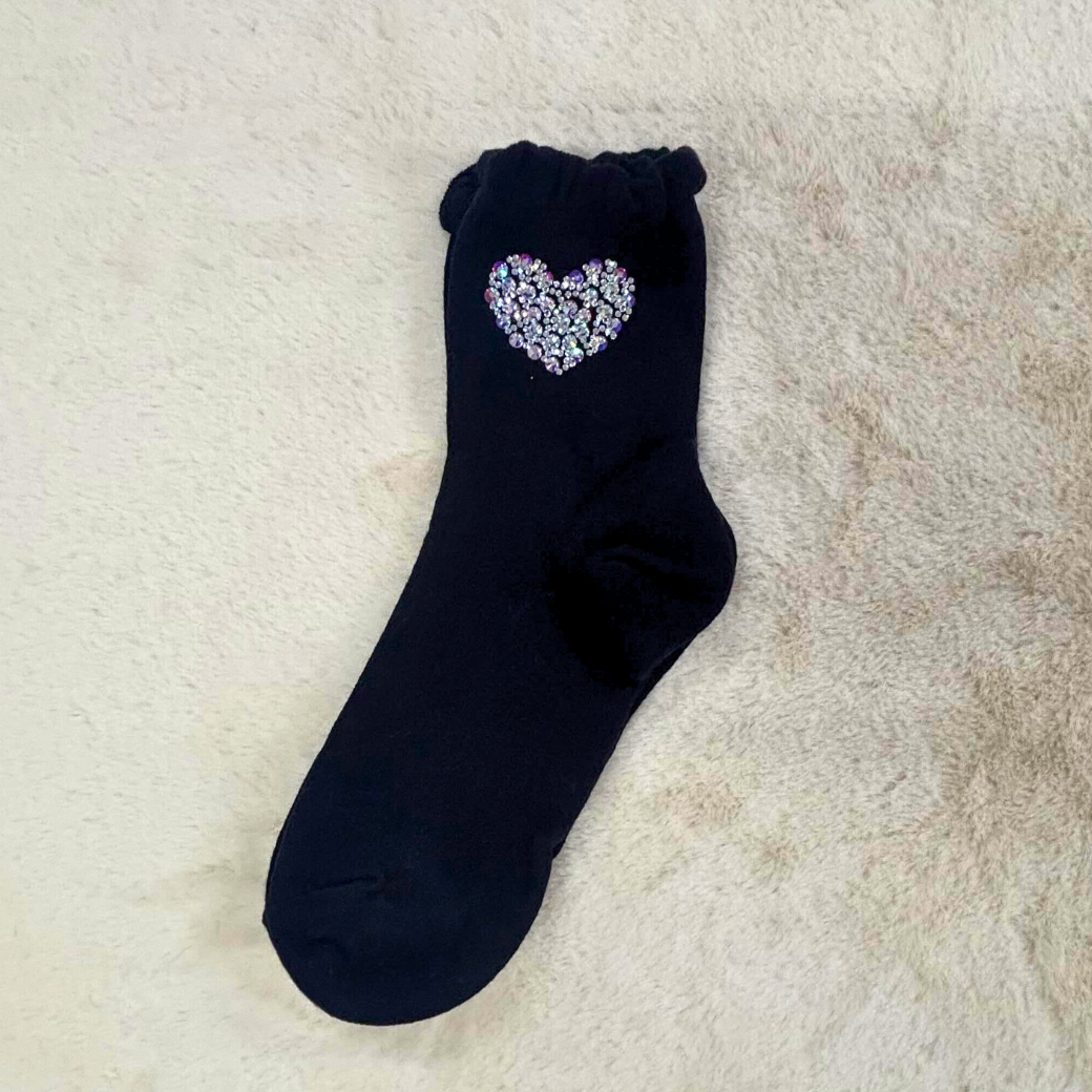 Bijou Heart Fulil socks