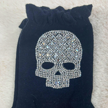 Bijou Skull Frill Socks