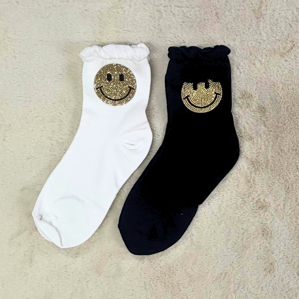 Bijou Smile Frill Socks