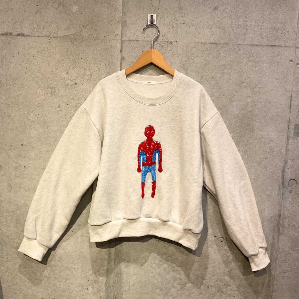 スパイダーマン長袖スウェット