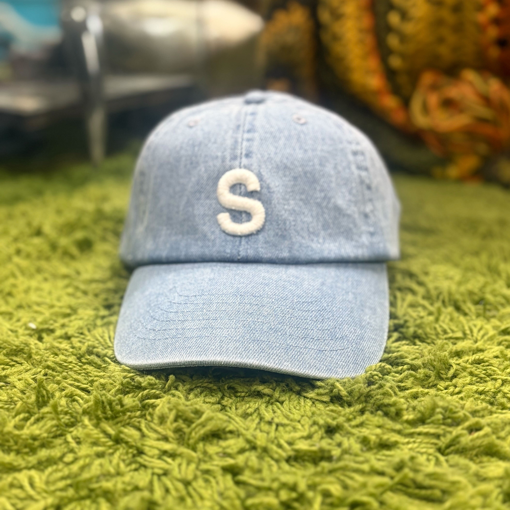 SPRAWLS S Embroidery Denim Cap SRC-259