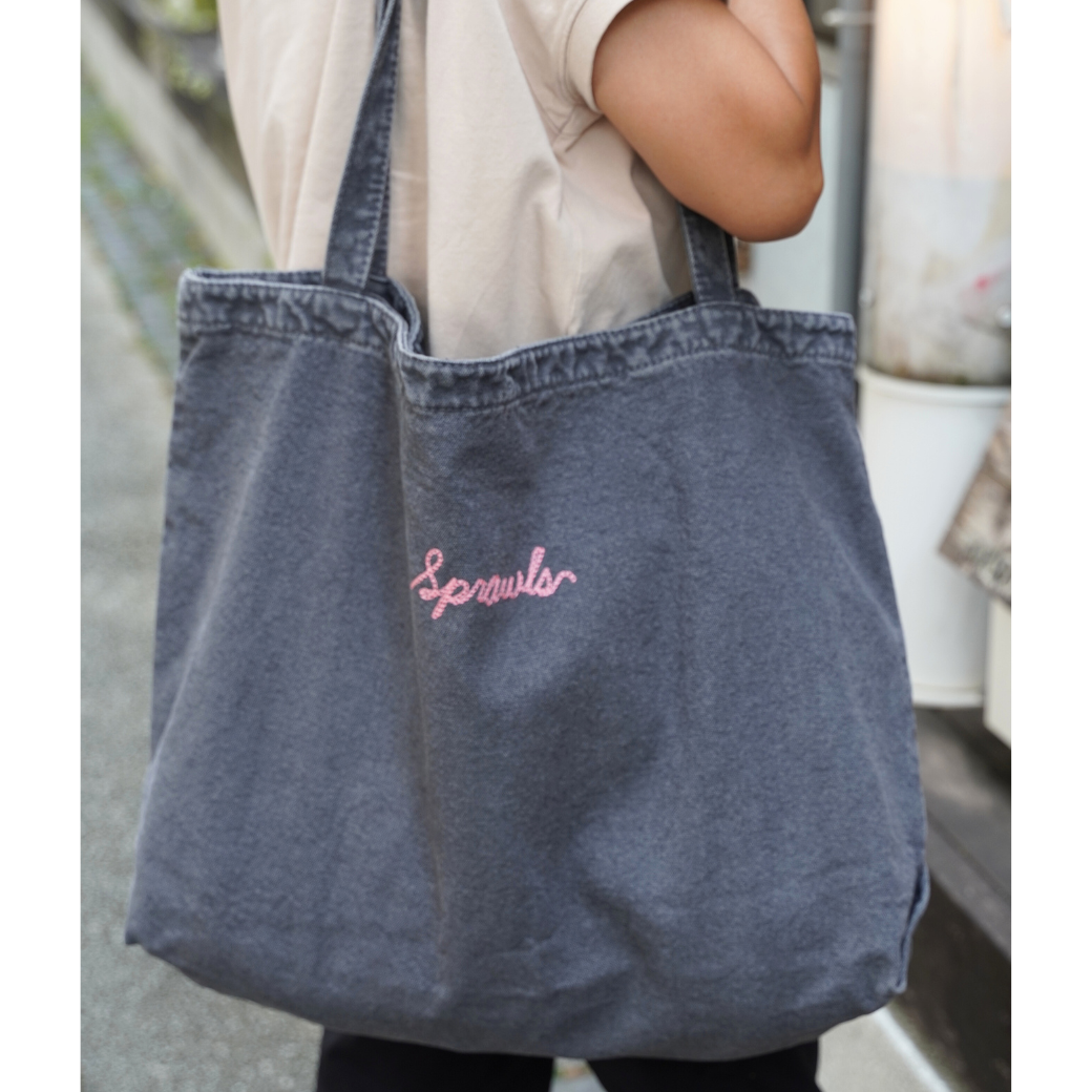 SPRAWLS Vintage large canvas tote bag SRC-261