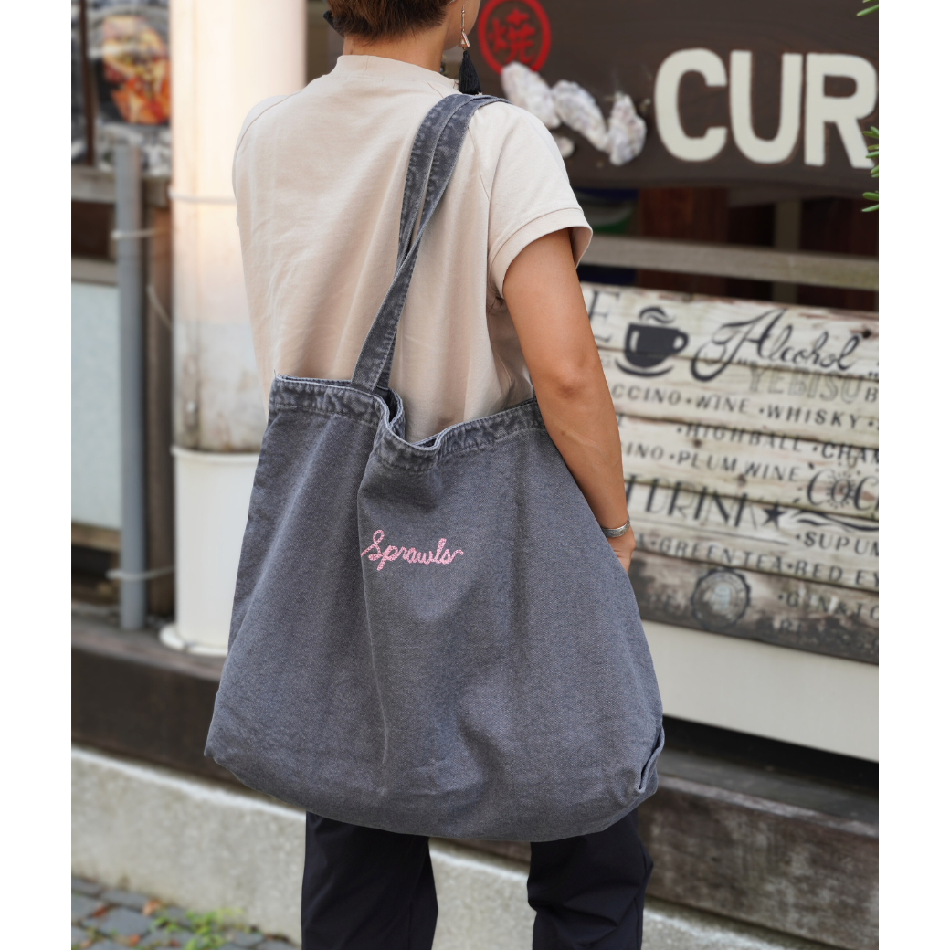 SPRAWLS Vintage large canvas tote bag SRC-261