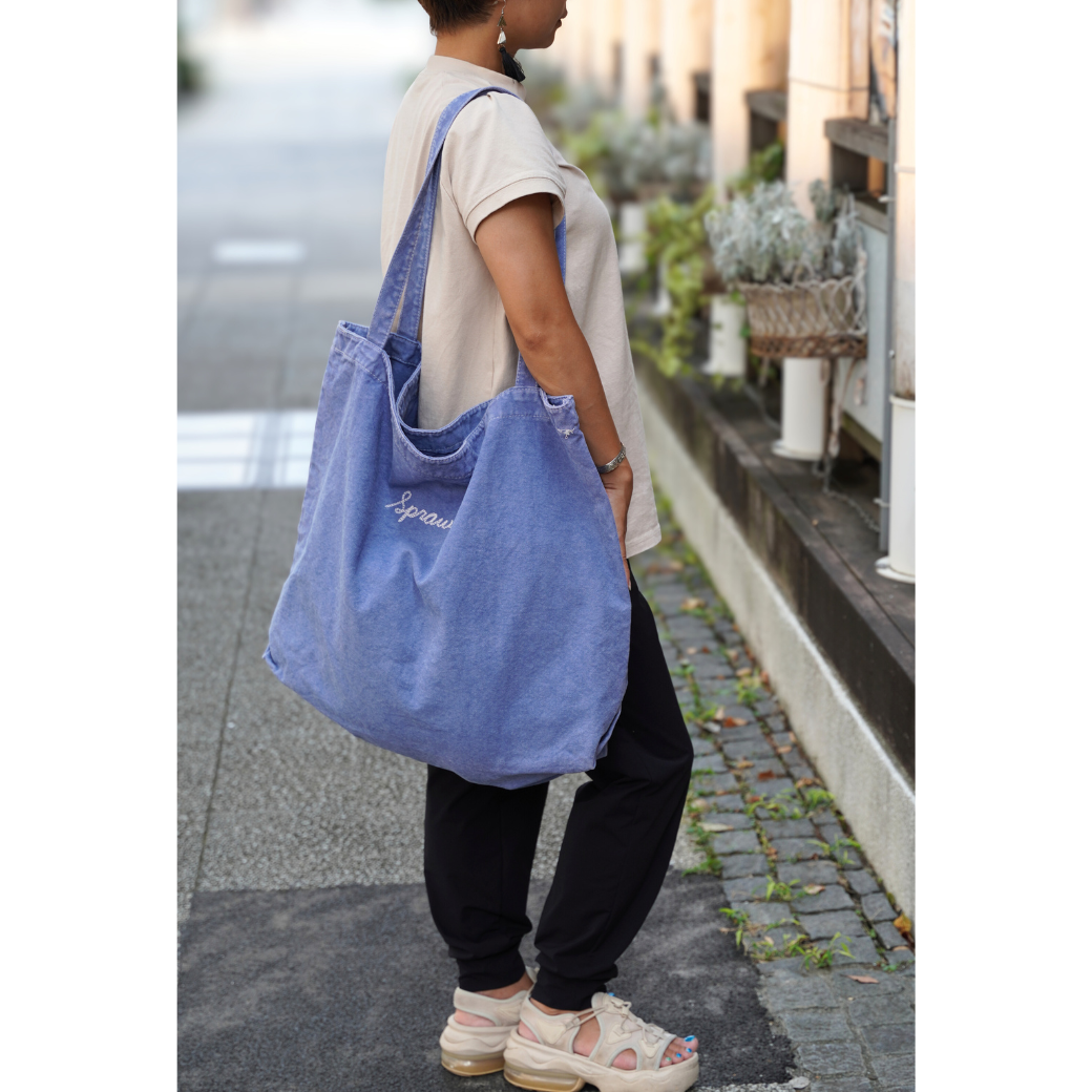 SPRAWLS Vintage large canvas tote bag SRC-261