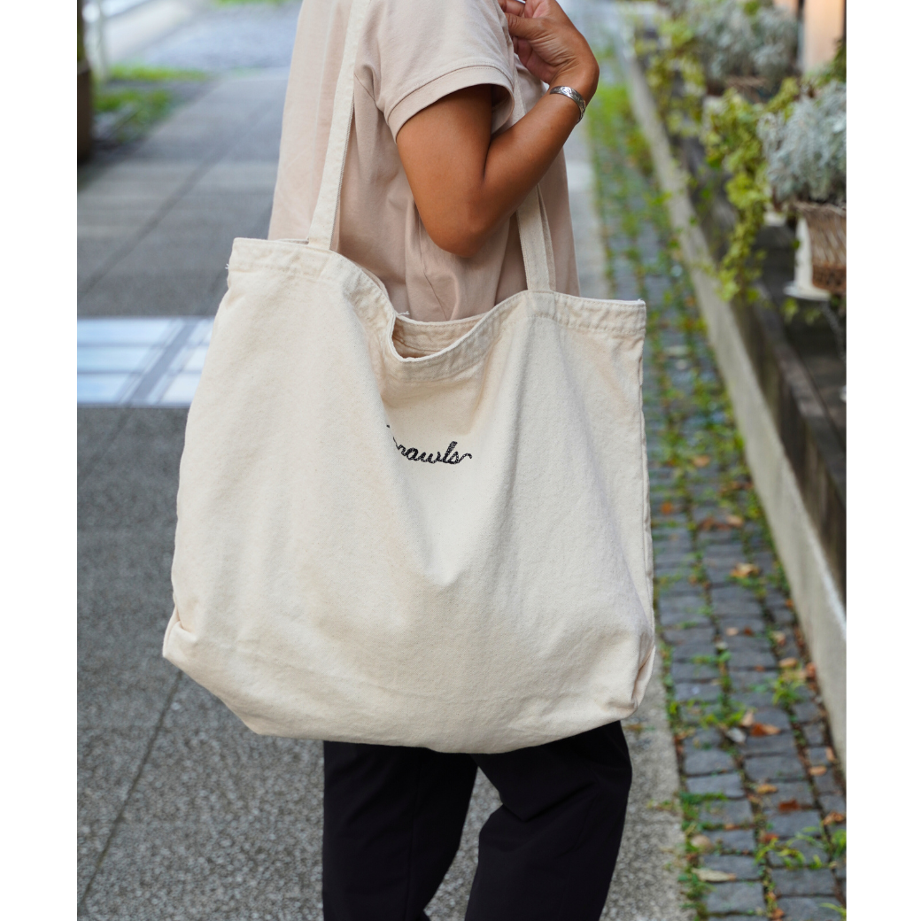 SPRAWLS Vintage large canvas tote bag SRC-261