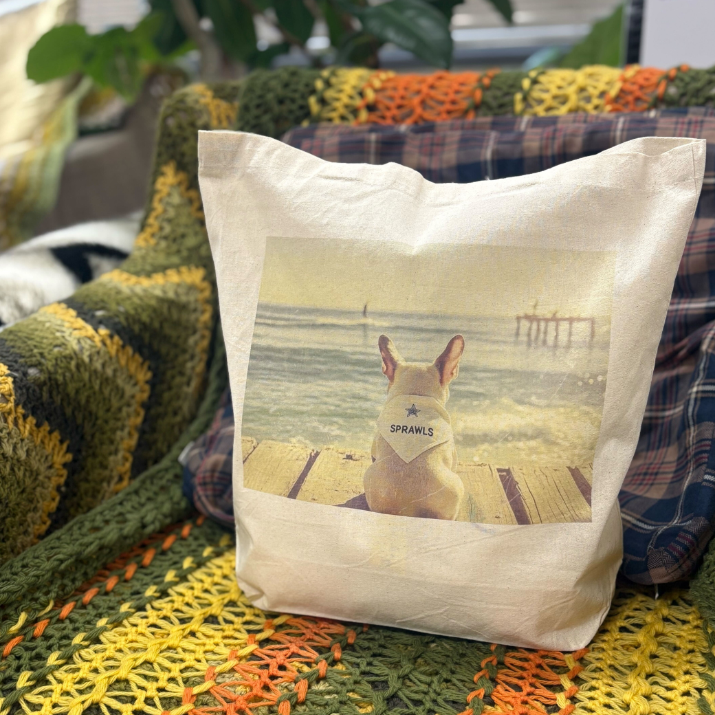 SPRAWLS Photo ecobag dogSTL-013