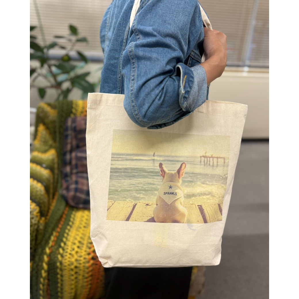 SPRAWLS Photo ecobag dogSTL-013