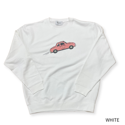 SPRAWLS PINK DORY TAXI SWEAT SFL-485