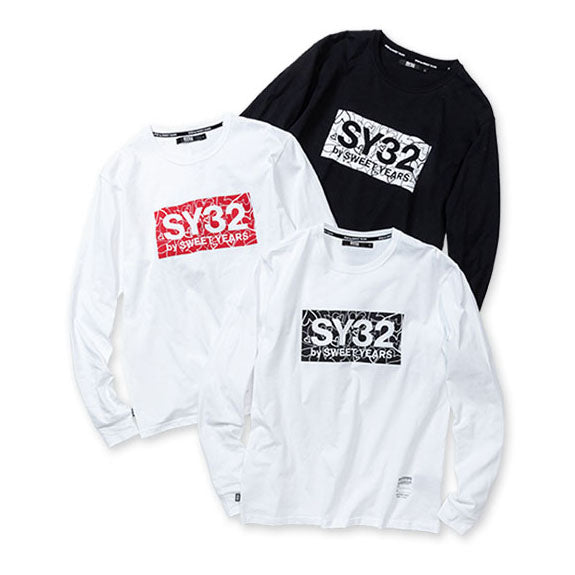 SY32　HEART BOX LOGO L/S TEE No.13039J［20%OFF］