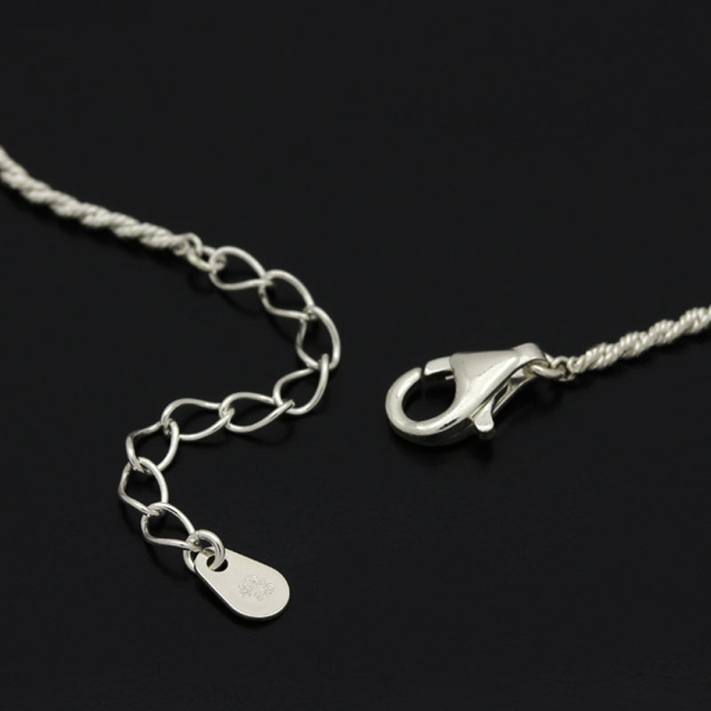 SYMPATHY OF SOUL Small Anchor Chain Bracelet - Silver [50%OFF]