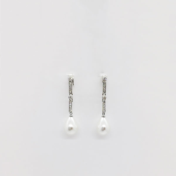 Kenneth Jay Lane Pear Pearl Earrings