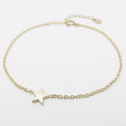 SYMPATHY OF SOUL Little Shine Star Bracelet - K10Yellow Gold [50%OFF]