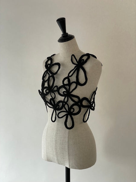 RUMCHE ラムシェ Flower Bond Yarn Harness - ベスト