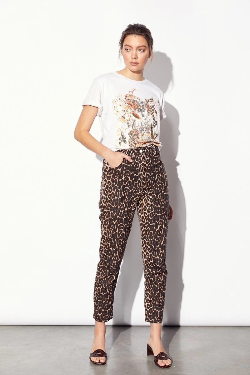 MLM LABEL Bowie Pant Leopard［50%OFF］