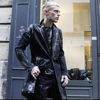 Fagassent FGS-19AWH-CF2 Silver foil coat[30%OFF]