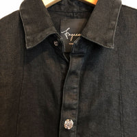 Fagassent FGS-19AWH-SH6 YANN Linen Shirt[30%OFF]