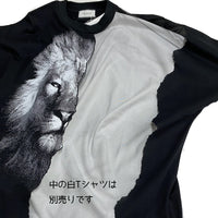 TAAKK  LAYERED T-Shirt (LION see-through)