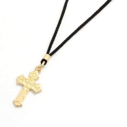 SYMPATHY OF SOUL 1940's Sixpence Cross Cord Necklace【数量限定】［30%OFF］