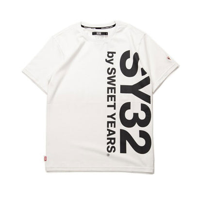 SY32　REGULAR VERTICAL LOGO TEE No.TNS1709［30%OFF］