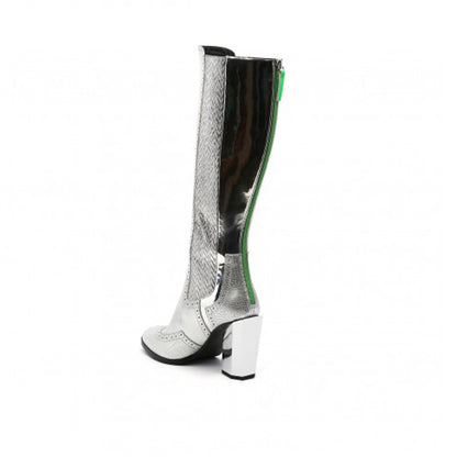 UNITED NUDE  Tetra Knee Boot Silver［40%OFF］